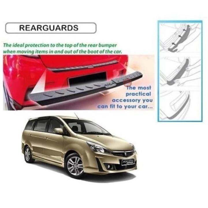 Proton Exora Bold 2013 Rear Bumper Step Protector Guard Lazada