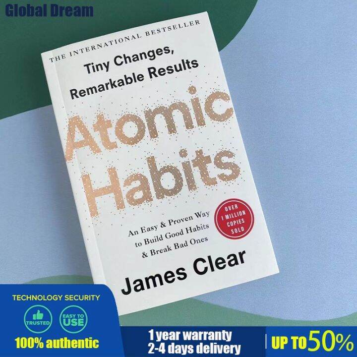 [HARDCOVER] Atomic Habits An Easy Way To Build Good Habits by James