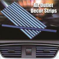 10/5pc 20cm Car Air Conditioner Vent Outlet Strip U Interior Moulding Trim Strips Styling Accessories