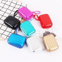 ❍☇♚ Portable Mini suitcase storage box storage bag travel cosmetic storage makeup bag jewelry storage bag lipstick bag purse