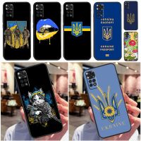 Ukraine Flag Phone Case For Xiaomi Redmi Note 12 11 10 8 9 Pro 8T 9S 10S 11S 12C 9C 9T 10A 10C Cover Electrical Safety