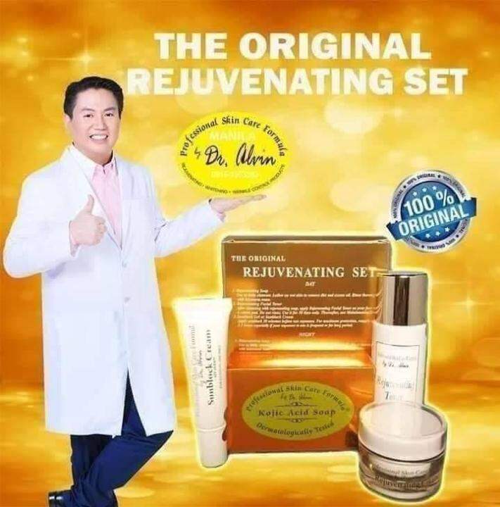 Dr. Alvin Professional Skin Care Formula Original Rejuvenating set Pack