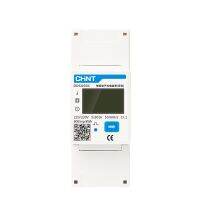 Ddsu666 เครื่องวัดพลังงานดิจิทัล 5(80)A 2P 220V CHNT อเนกประสงค์ V A W KWH VAR RS485 220V