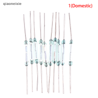 qiaoneixie 10pcs MKA-14103 GOLD/Silver TONE นำแก้ว SPST REED SWITCH AT10-15 2*14mm