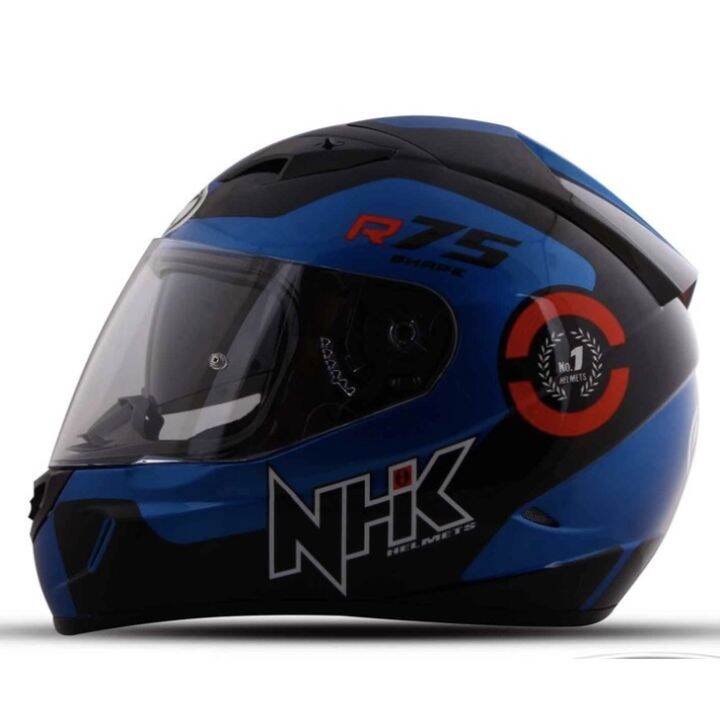 NHK Helmet GP1000 R75 Full Face Dual Visor motorcycle led headlight