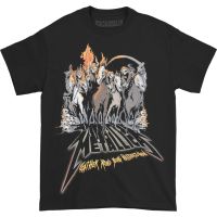 Hot sale Metallica 40th Anniversary Horsemen Official Merchandise T-Shirts - Adult T-Shirts - Mens T-Shirts  Adult clothes