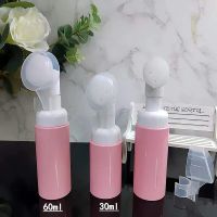 【cw】 10Pc/Lot 30ML 60ML Reusable Foam Dispenser Contains Cleaning Silicone Mousse Plastic Bottle Makeup ！ 1