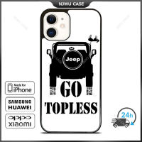 Jep Go Topless Phone Case for iPhone 14 Pro Max / iPhone 13 Pro Max / iPhone 12 Pro Max / XS Max / Samsung Galaxy Note 10 Plus / S22 Ultra / S21 Plus Anti-fall Protective Case Cover