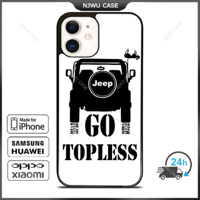 Jep Go Topless Phone Case for iPhone 14 Pro Max / iPhone 13 Pro Max / iPhone 12 Pro Max / XS Max / Samsung Galaxy Note 10 Plus / S22 Ultra / S21 Plus Anti-fall Protective Case Cover
