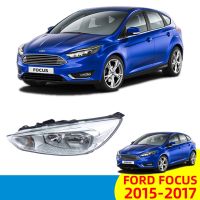 For Ford Focus MK3.5 2015-2017 ไฟหน้าสำหรับ ไฟหน้า โคมไฟหน้า ไฟหน้า​โปรเจค​เตอร์​ โคมไฟหรถยนต์ เลนส์กระจก headlamp headlight front light lens