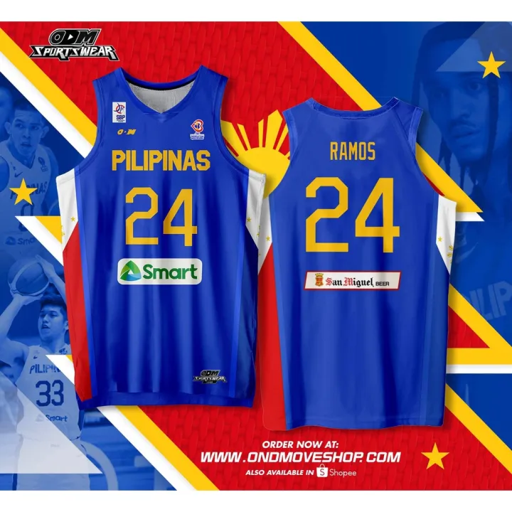 PILIPINAS WCQ Jersey FULL SUBLIMATION BASKETBALL JERSEY | Lazada PH