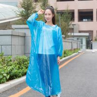 【cw】 Emergency Waterproof Rain Coat Poncho Hiking Camping Hood Motorcycle Raincoat Gears Camping Hood 【hot】