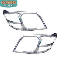 Koshi ครอบไฟหน้าชุบโครเมี่ยม Toyota Vigo Champ (2ชิ้น)