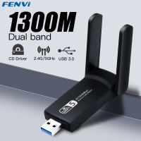 FENVI 1800Mbps Wifi 6 USB 3.0อะแดปเตอร์802.11AX 2.4G/5Ghz ไร้สายการ์ดเครือข่ายดองเกิล Wifi6 RTL8832AU 10/11สนับสนุนชนะสำหรับพีซี