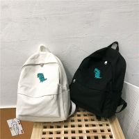 【กระเป๋าเป้สะพายหลัง】❡Bag female high school junior students and primary campus canvas han edition girl backpack