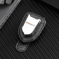 dfgvedvg Car glass accessories Glasses case holder cover carbon fiber For Suzuki SWIFT Car Accessories sticker