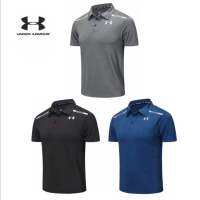 ใหม่! ! ! เสื้อ（Under Armour）โปโลผู้ชาย ปกเชิ้ต ผ้าเนื้อดี