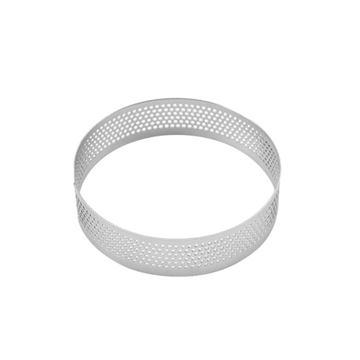 18pcs-6cm-tart-ring-stainless-steel-tartlet-mold-circle-cutter-pie-ring-heat-resistant-perforated-cake-mousse-molds