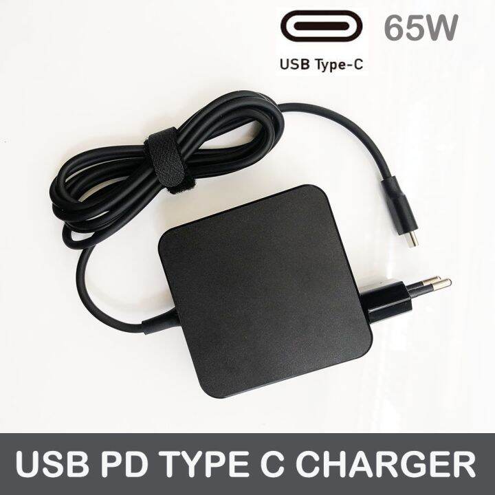 USBC TYPEC 65W Power Adapter Laptop Charger For HP Chromebook 14