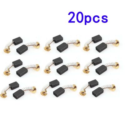 20pcs CB103 Electric Motor Carbon Brushes For Angle Grinder Handdrill 15x10x6mm Power Tool Accessories Replacement Rotary Tool Parts Accessories