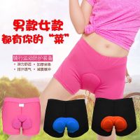 High-end original Mountain bike riding underwear thickened silicone breathable and comfortable shorts sponge cushion men and women summer equipment