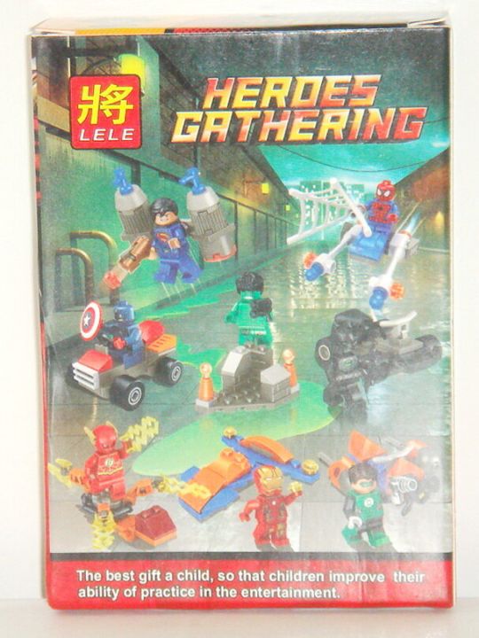 ของเล่นเด็กตัวต่อฮีโร่-lele34014-heroes-gathering