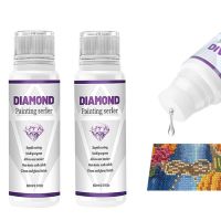 4in1 Diamond Painting Sealer Glue Diamond Painting Glue Permanent Hold amp; Shine Effect Sealer Diamond Mosaic Crafts Puzzles Glue