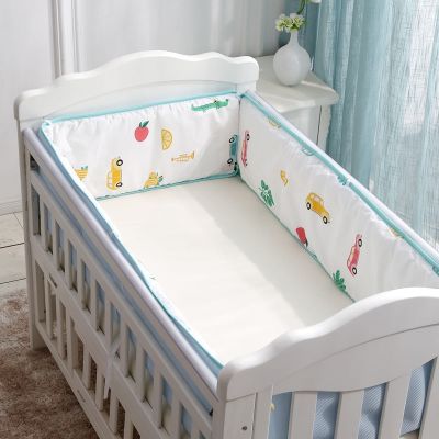 30x250cm Baby 3D Bed Surround Summer Breathable Net Crib Anti-collision Long Bumper Baby Splicing Bed Bumper Children Bedding