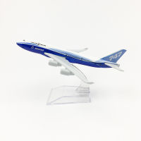 [16cm]  โมเดลเครื่องบินต้นแบบ prototype 747 (Aircraft Metal Model) วัสดุทำจากเหล็ก  พร้อมฐาน สวย งานคุณภาพ - ของเล่น ของสะสม ตั้งโชว์เสริมฮวงจุ้ย