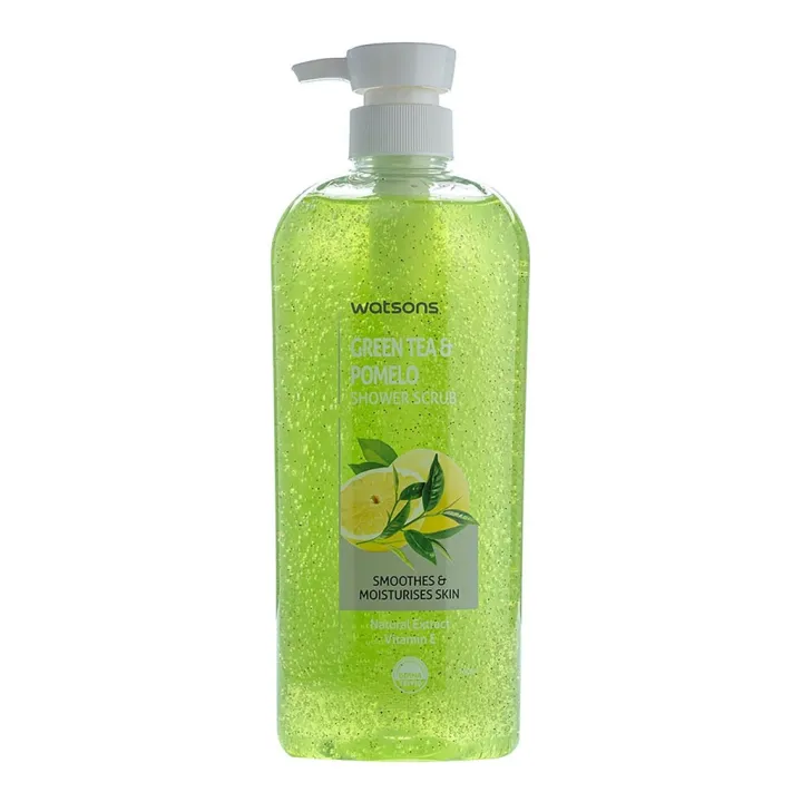 Buy Now Watsons Green Tea And Pomelo Shower Scrub 700ml Lazada PH