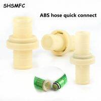 1PC Outer Diameter 25mm To 75mm Irrigation Garden Hose Quick Docking  Plastic Flexible Hose Quick Connector ABS Hose Snap Joint Watering Systems  Gard