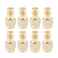 8PCS RF Coaxial Coax Adapter SMA Female to RP-SMA Male Connector