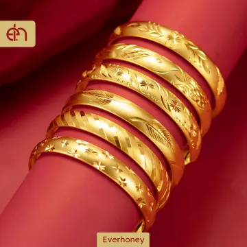 Chunky on sale gold bangle