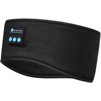 Sleep Eye Mask with Bluetooth 5.0 Headphones Soft Elastic Comfortable Headband ASMR Sleeping Band 10H Music