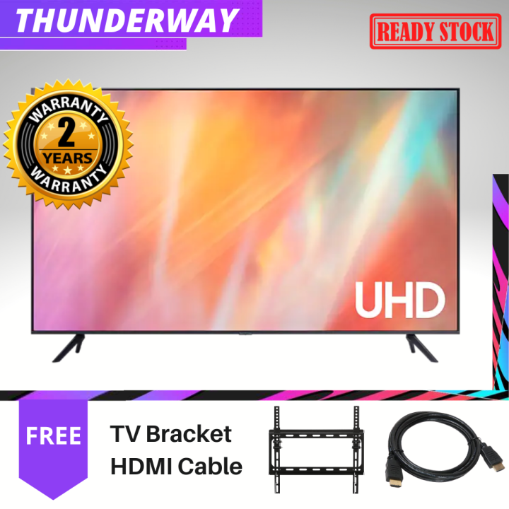 Samsung 55" Inch UA55AU7000KXXM AU7000 4K UHD Smart TV (2021) Lazada