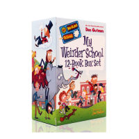 English original crazy school Season 3 12 boxed recommended reading materials for American primary schools campus life classic primary bridge Chapter Book Dan Gutman