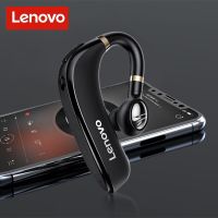 Lenovo หูฟังสำหรับขับรถหูฟังหูฟังบลูทูธไร้สายตะขอเกี่ยวหู HX106มี Dawmhq168หูฟังตัดหูฟังพร้อมไมโครโฟนตัดเสียงรบกวนหูฟัง