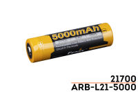 ถ่านไฟฉาย 21700 FENIX ARB-L21-5000 ขนาด 5000 mAh v 2.0