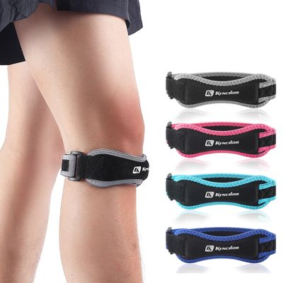 1PC Adjustable Knee Pad Patella Kneecap Band Kneepads Knee Support Pad Strap Professional Sports Protector Basketball Volleyball Adhesives Tape