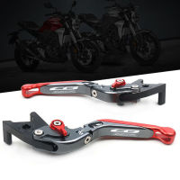 For HONDA CB650R CB 650R 2019  Motorcycle Accessories CNC Adjustable Folding Extendable Brake Clutch Lever With logo