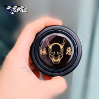 Evil horn button Gold and Black Universal Steering Wheel Horn Button NEW Customized Furniture Protectors Replacement Parts