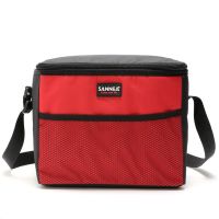 9.5L Square Thermal Bag Women Men Cooler Bags Children Kids Lunch Bags Insulation Package Kids Insulated Portable Thermal Bags