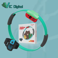 ?ส่งจากกทม? Childrens Ring Fit Nintendo Swith พร้อมชุดสายรัดขาแบบปรับได้,แหวนFit Adventureรวมแหวน เหมาะสำหรับเด็ก（ไม่มีเทปเกม）