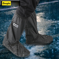 Donglin รองเท้ารองเท้าครอบคลุม Moto กันน้ำผู้ขับขี่รถจักรยานยนต์เสื้อกันฝน Biker Rain Boot Rainy Days Outdoor