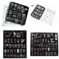 เซทตีนผีจักรเย็บครอบจักรวาล Presser foot Set ครบชุด11ชิ้น 16ชิ้น , 32ชิ้น , 48ชิ้น