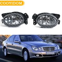 Car Front Fog Light Lamp For Benz W211 W204  E350 E550 2007 2008 2009 With Bulbs Front Halogen Lamps Front