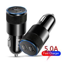 【Aishang electronic】USB CCharger QC 3.0 60W 5A TypeFast ชาร์จ CarCharger สำหรับ IPhone13XiaomiSamsung