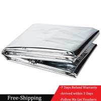 [มาถึงภายใน 3 วัน]210x120cm Reflective Film Plants Garden Greenhouse Covering Foil Sheets[คืนสินค้าได้ภายใน 7 วัน]