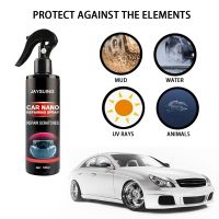 【On Sale】 Motorbike Decorations Corner 120ML เซรามิคเคลือบรถดูแลสีรถ Nano Repairing Spray Oxidation Liquid Ceramic Coat Super Hydrophobic Glass Coating # G