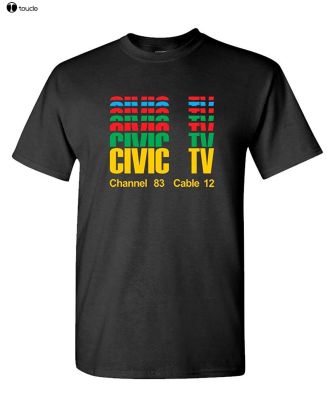 Newest Men Tshirt Civic Tv Sci Fi Science Fiction Movie Mens Cotton Tshirt Tee Shirt